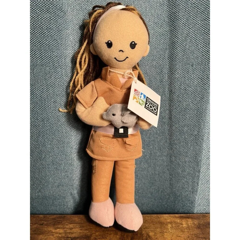 Wildlife Artists Conservation Critters Park Ranger Park 11" NWT Omaha Zoo Plush
